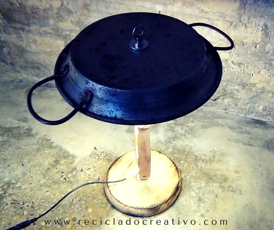 Cómo hacer una Paella Lampara DIY Paella Lamp