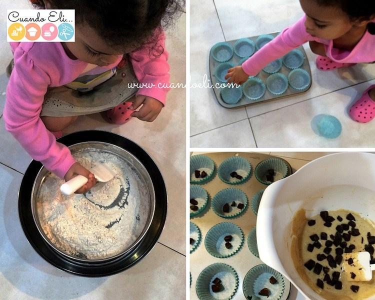 Muffins de Naranja con Chocolate