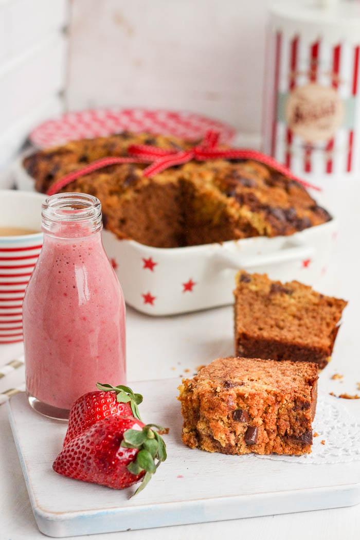 Cake con streusel para un desayuno de domingo