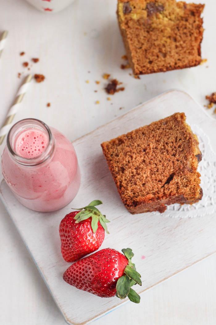 Desayuno de domingo (bizcocho con streusel)