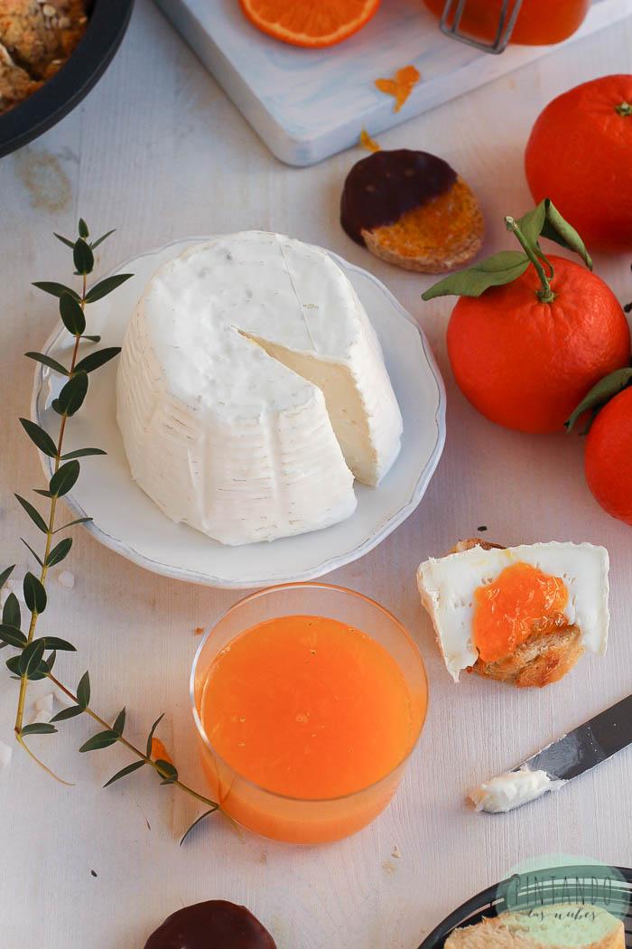 Brunch naranja para un desayuno de domingo