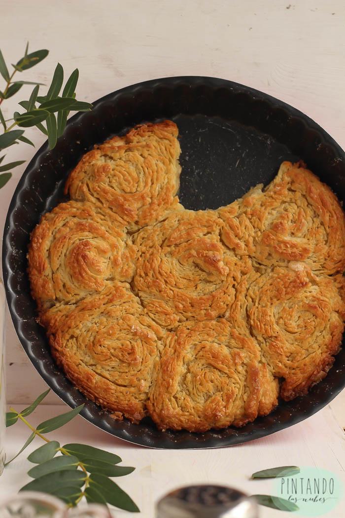 Pintando las nubes (kouign amann)