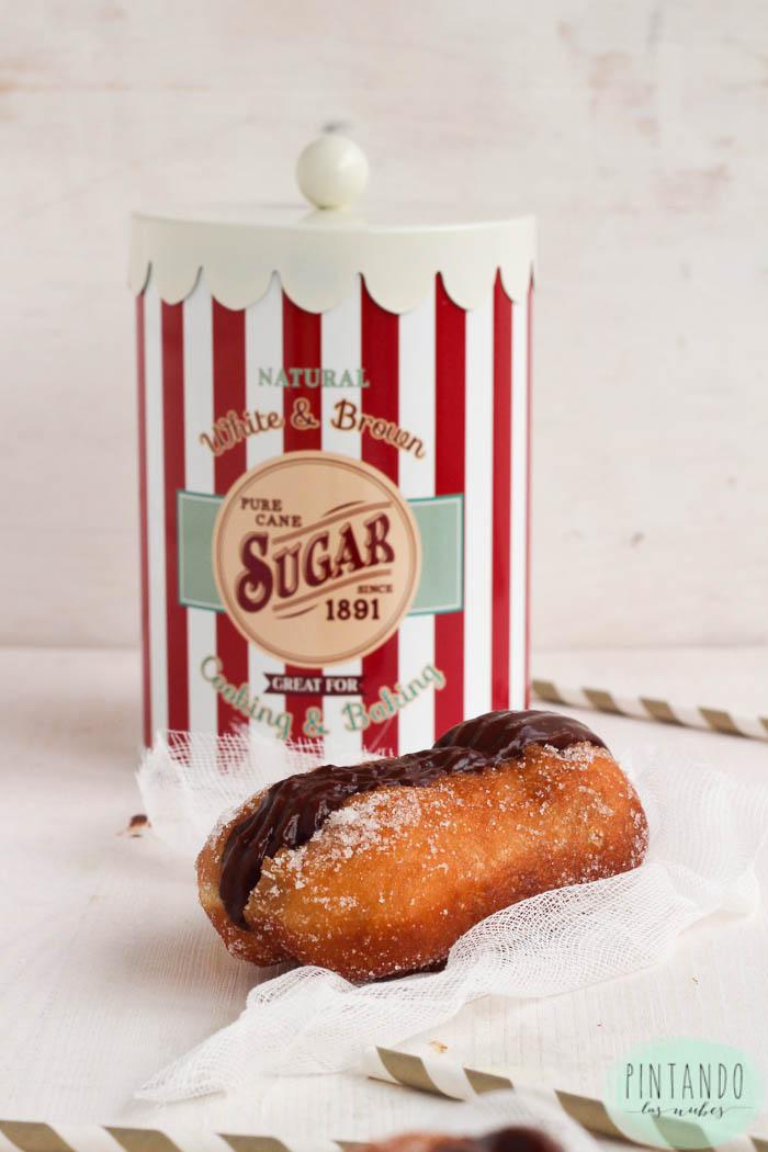 Brevas con chocolate