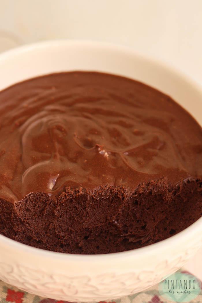 Mousse de chocolate por Pintando las nubes