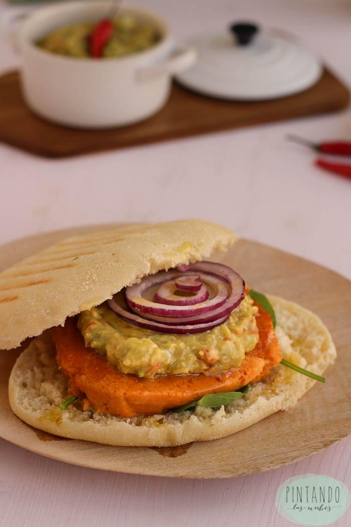 Receta de hamburguesa de garbanzos