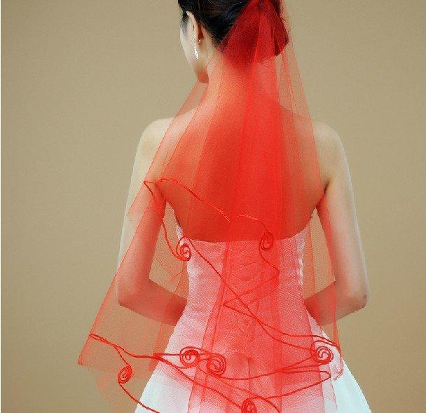 Fashion-Red-font-b-color-b-font-font-b-bridal-b-font-font-b-veils-b