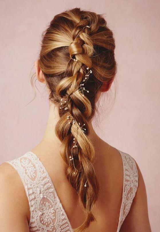 hermosa trenza para ocasiones especiales