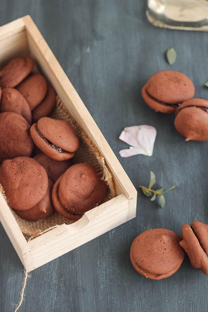Receta de galletas bombón