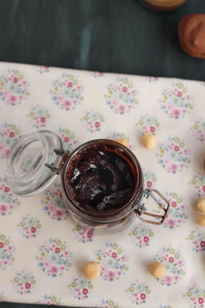 Nutella casera sin lactosa