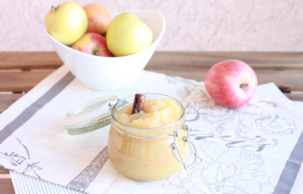 Compota de manzana a la miel