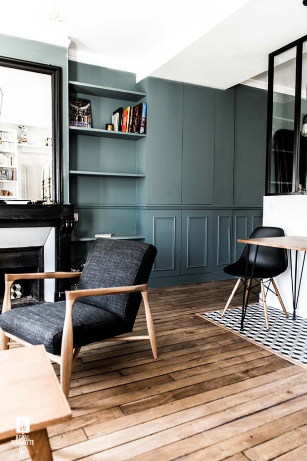 Interiores con molduras