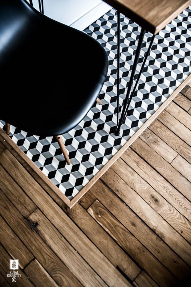 geometric flooring