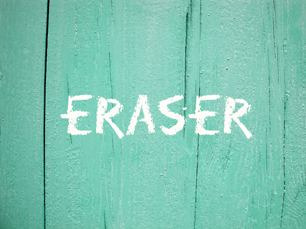 Tipografía Eraser