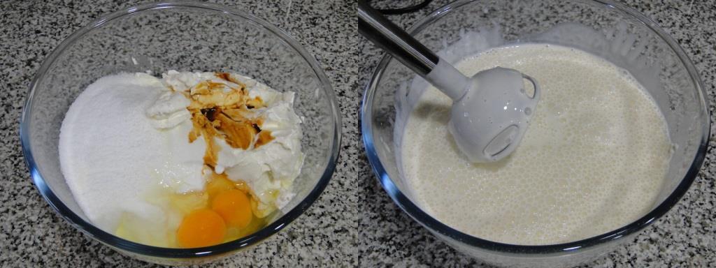 tarta de queso y fresas sin azúcar al horno - 2