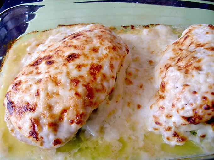 Pechuga gratinada