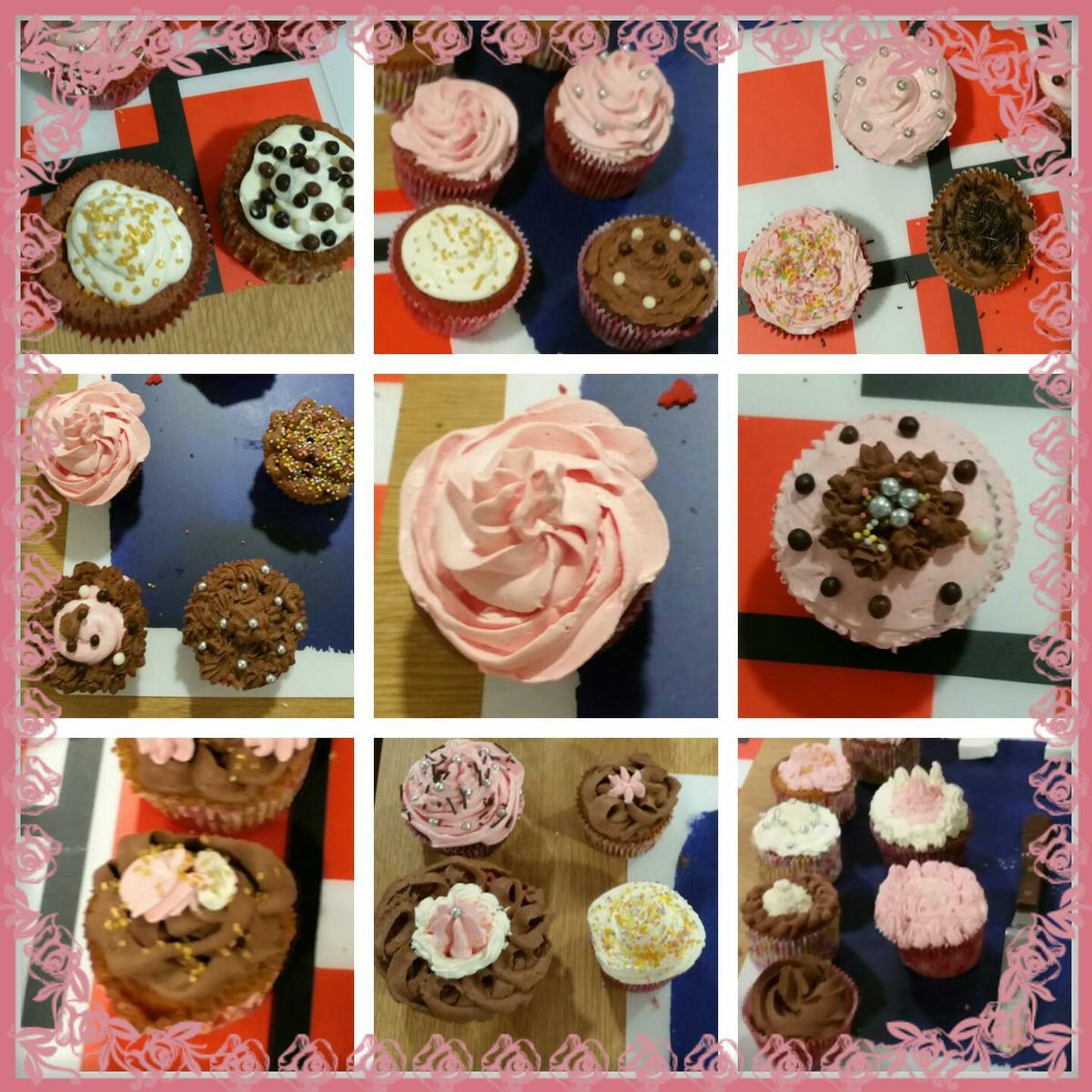 Cupcakes decorados