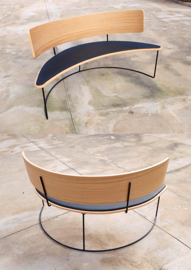 Diseño de muebles - Banco Bumeran by Cardeoli