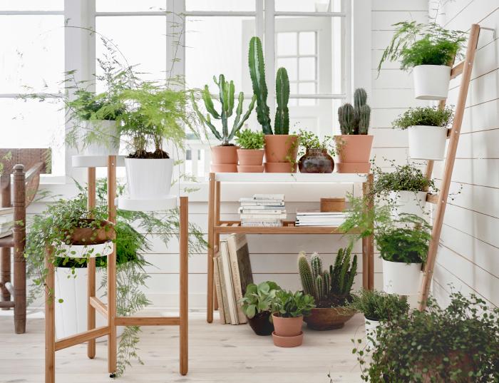 flores artificiales ikea plantas