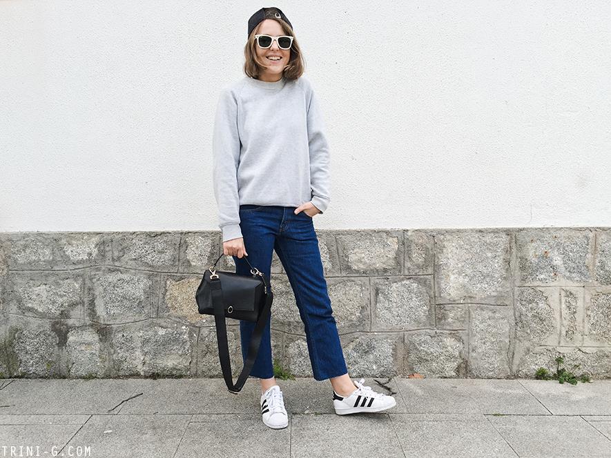 Trini | Levis jeans Adidas Superstar sneakers
