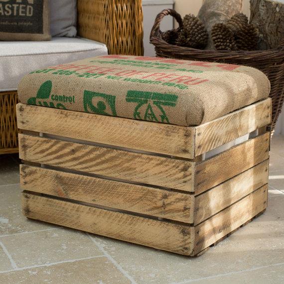 tela de arpillera para decorar the comfy cottage