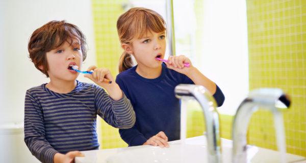 higiene bucal para niños