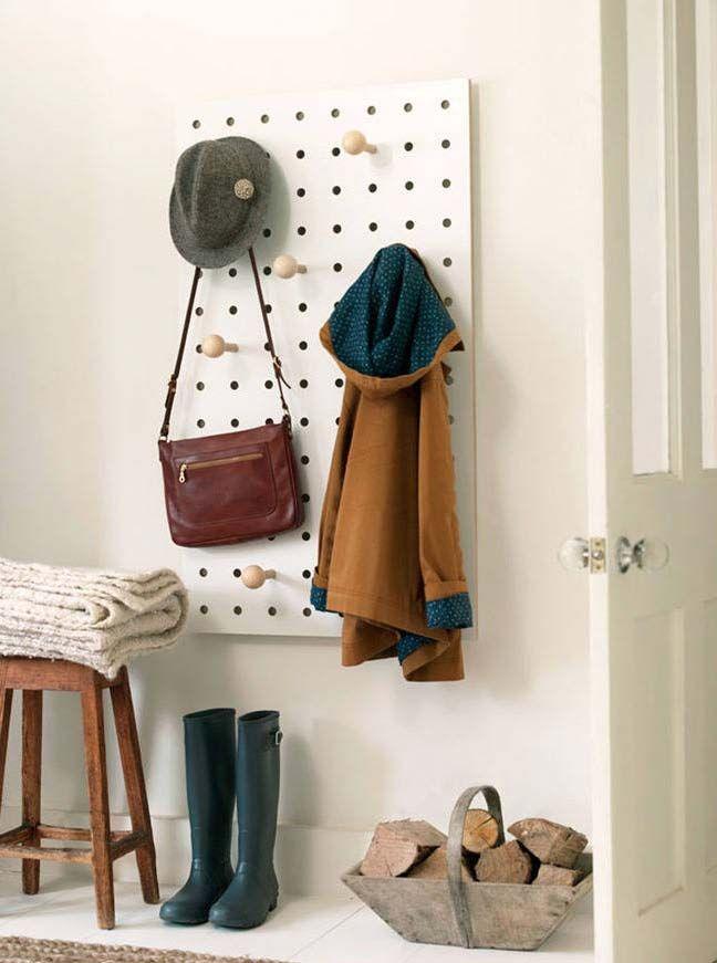 paneles perforados honestly recibidor