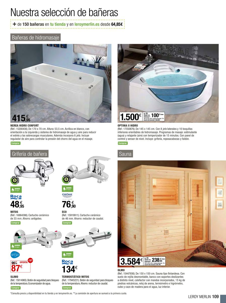 Catalogo Leroy Merlin con la casa que imaginas - especial renueva tu casa 109