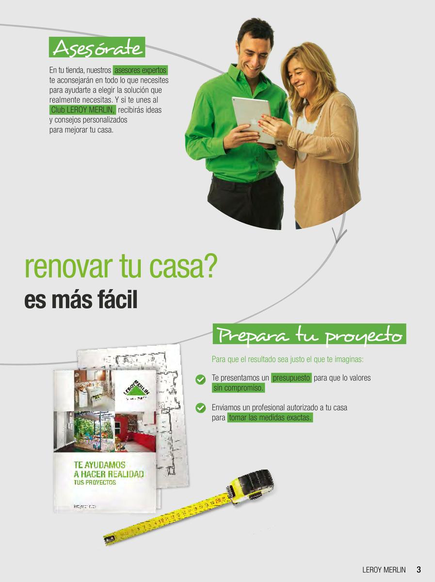 Catalogo Leroy Merlin con la casa que imaginas - especial renueva tu casa 3
