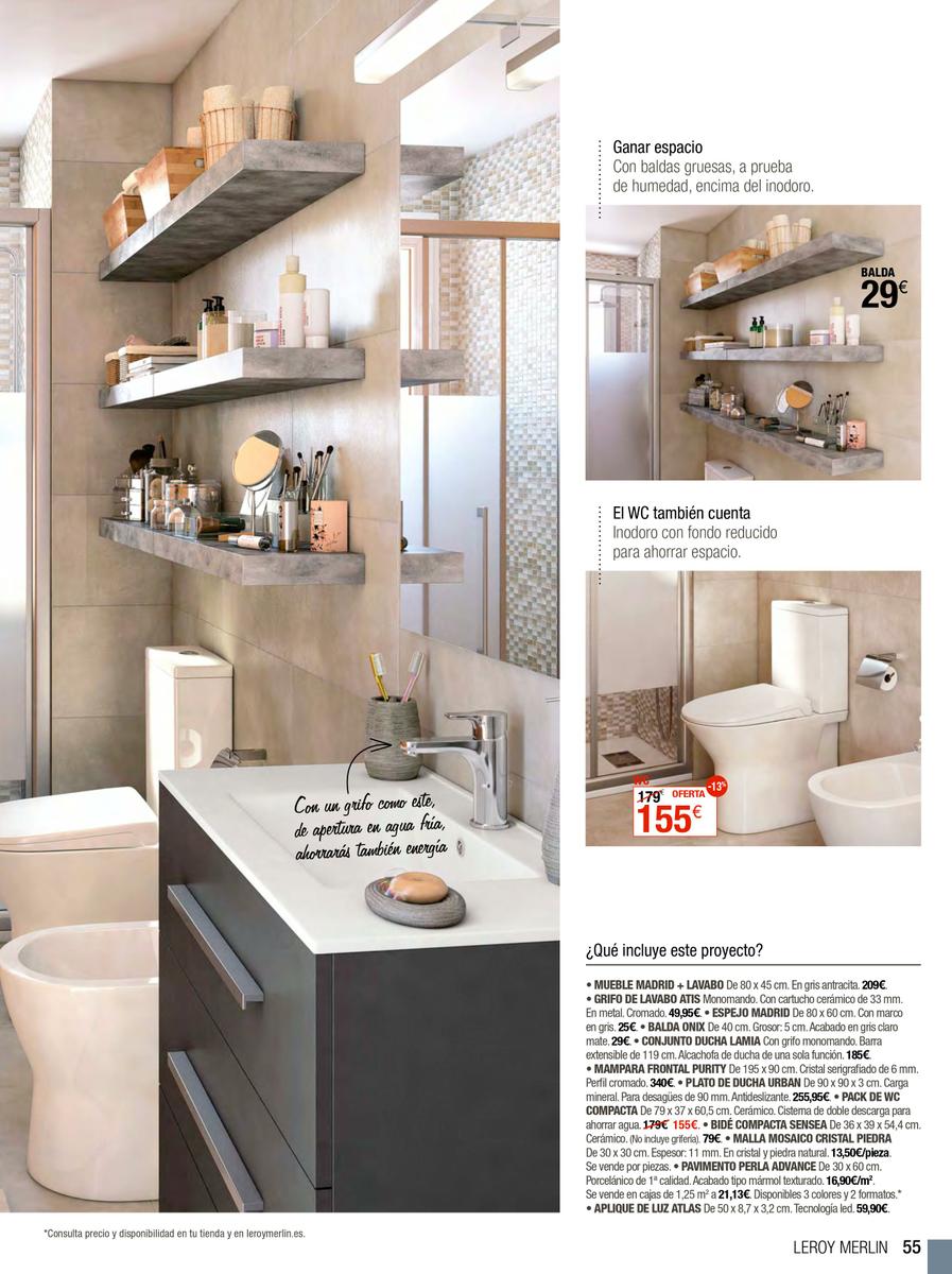 Catalogo Leroy Merlin con la casa que imaginas - especial renueva tu casa 55