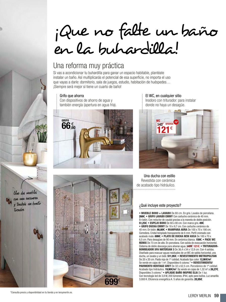 Catalogo Leroy Merlin con la casa que imaginas - especial renueva tu casa 59