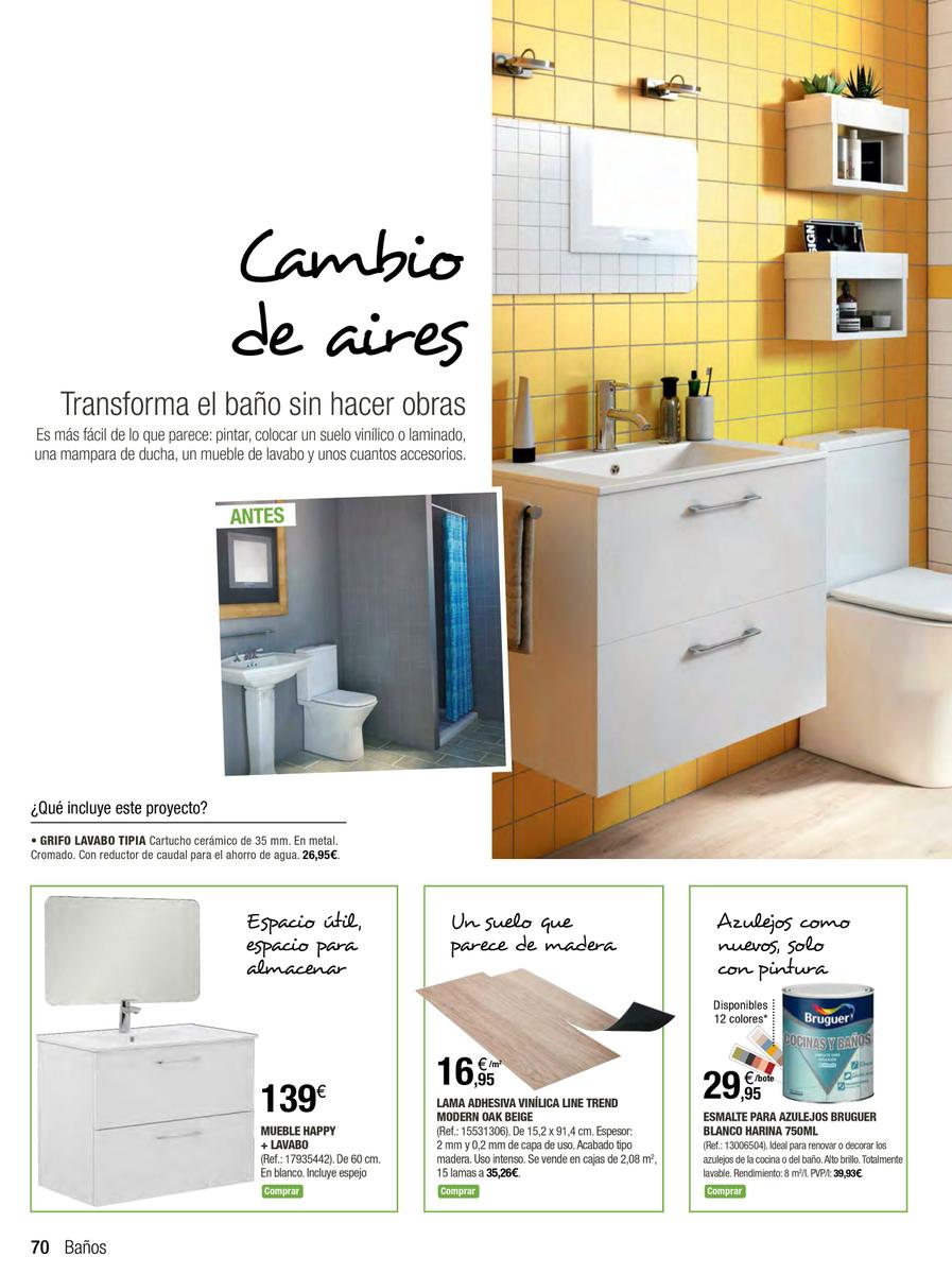 Catalogo Leroy Merlin con la casa que imaginas - especial renueva tu casa 70