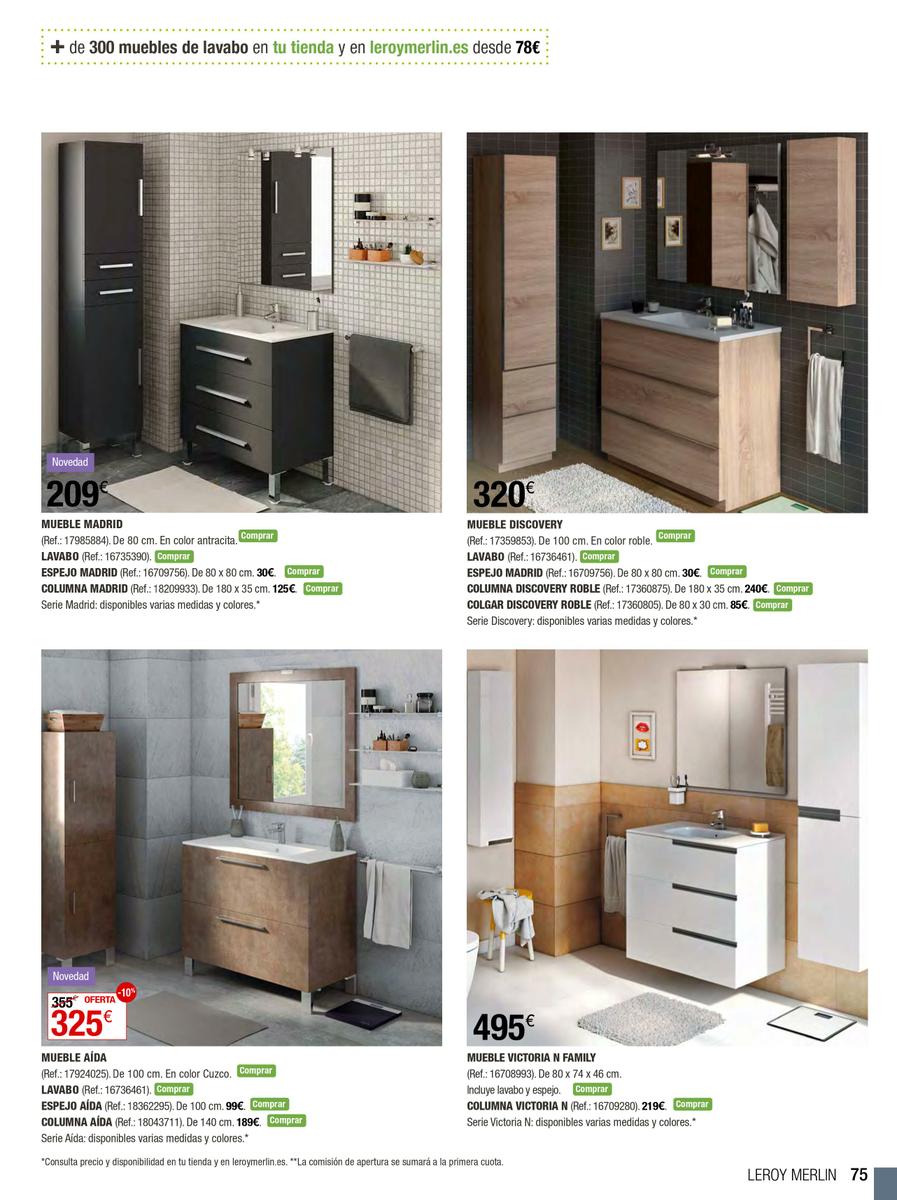 Catalogo Leroy Merlin con la casa que imaginas - especial renueva tu casa 75