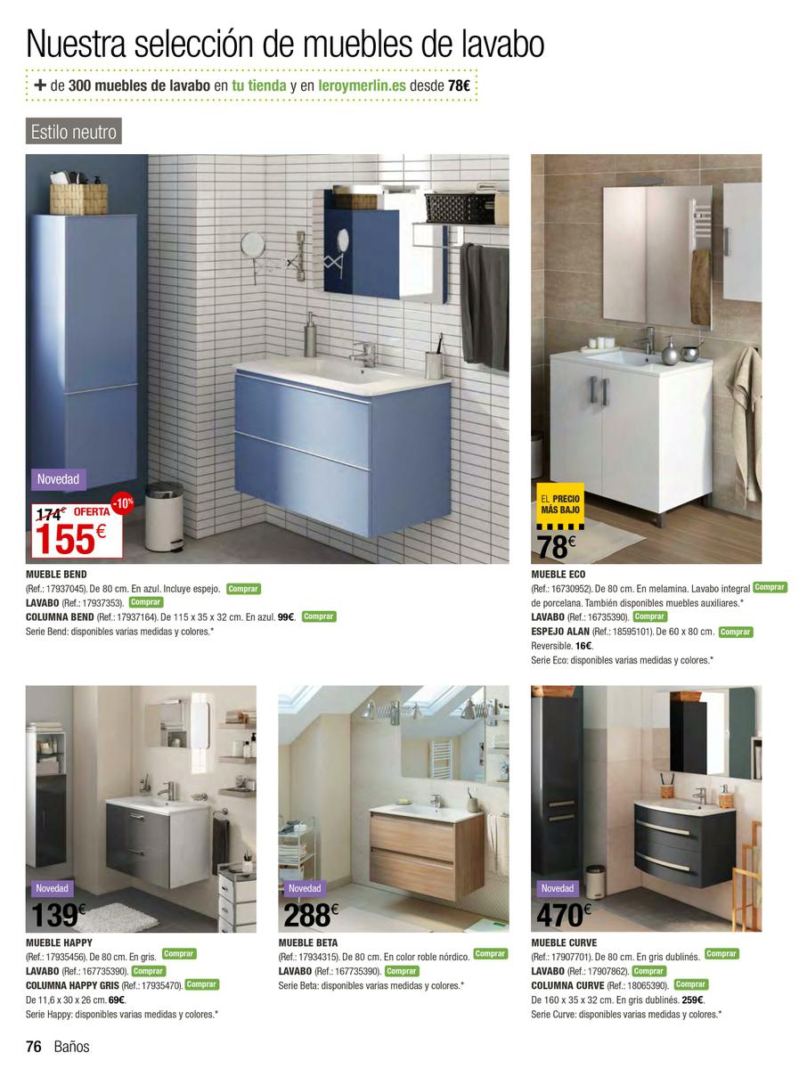 Catalogo Leroy Merlin con la casa que imaginas - especial renueva tu casa 76