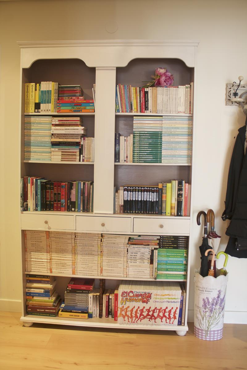 Resultado final - repleta de libros