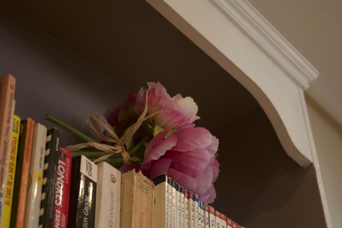 detalle estantería vintage