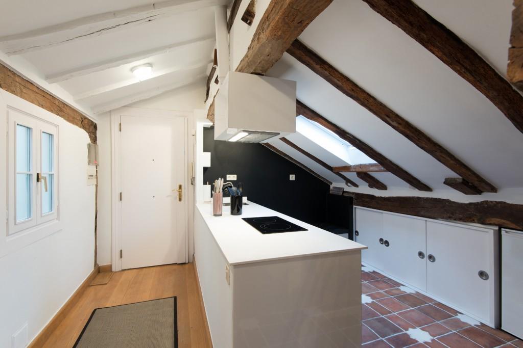 Ático en Bilbao cocina