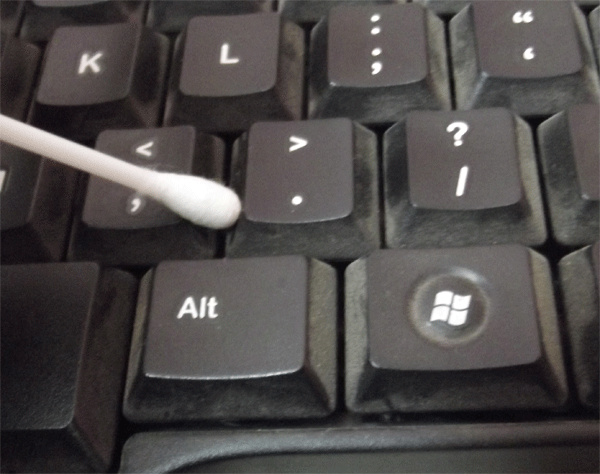 Pasos para limpiar un teclado