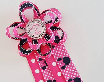 recuerdo para baby shower de minnie mouse