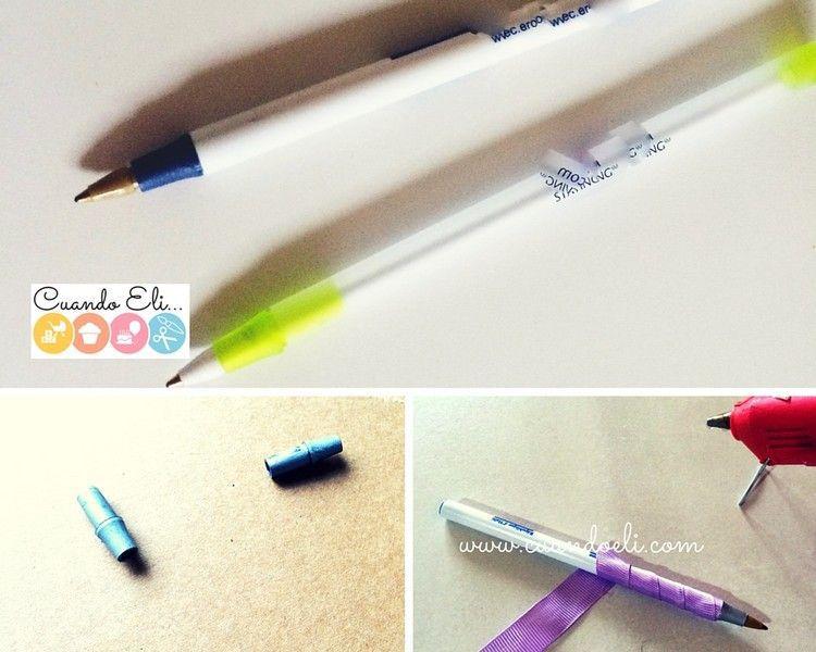 Bolígrafo con Pompón de Lana