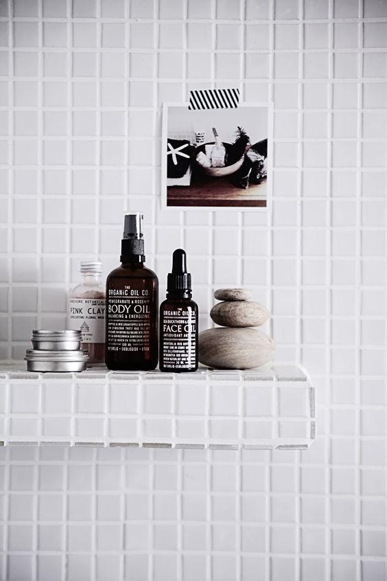 Detalle de jabones y productos para el baño