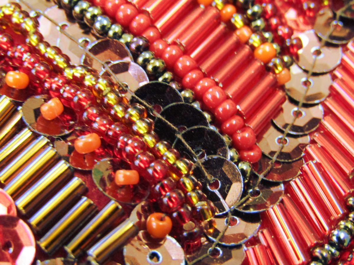 bordado de lentejuelas