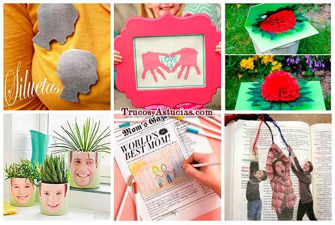 54 Manualidades para el Día de la Madre (Con instrucciones)