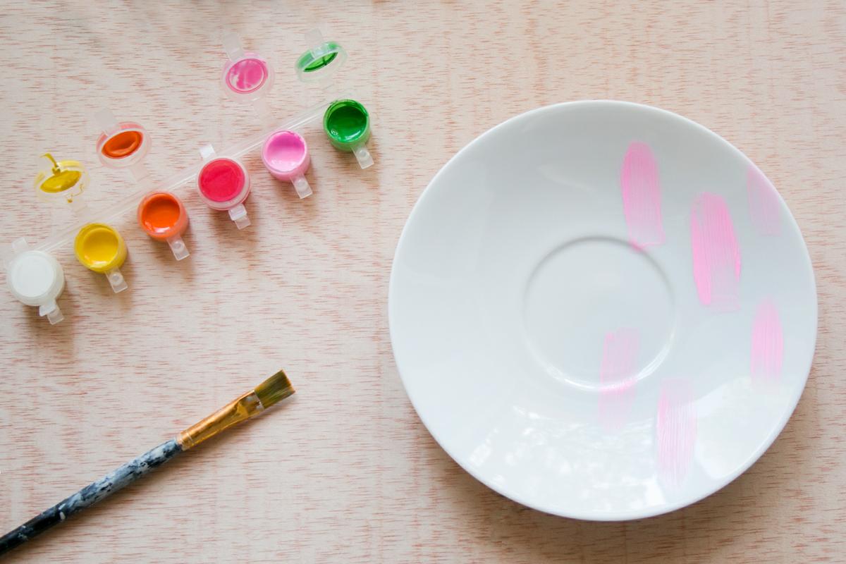 DIY pintar ceramica