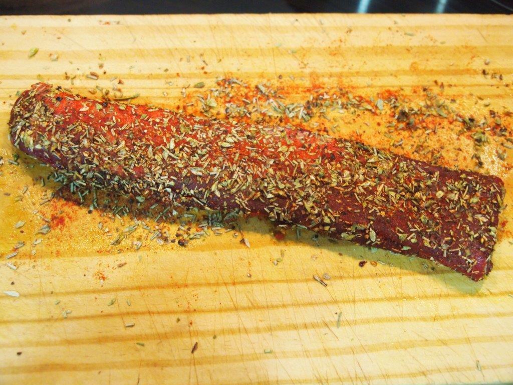 Solomillo ibérico curado