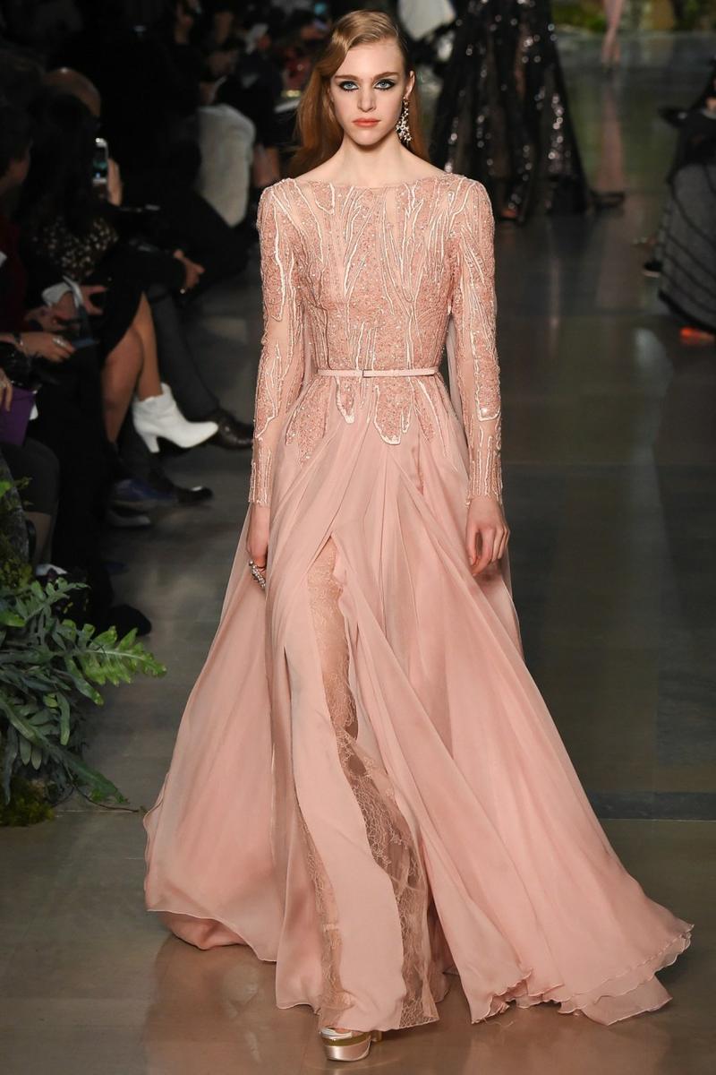 color rosa cuarzo-Elie Saab