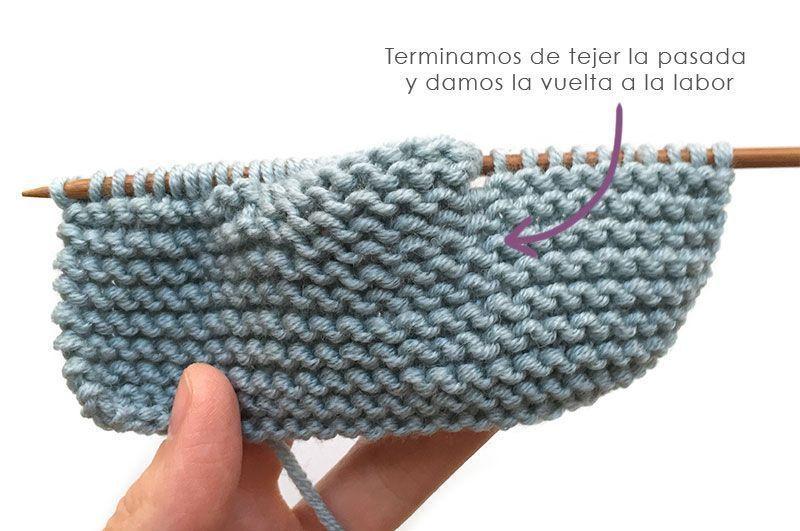 Botitas o Patudos de punto. Tutoría y patrón patrones gratuito 