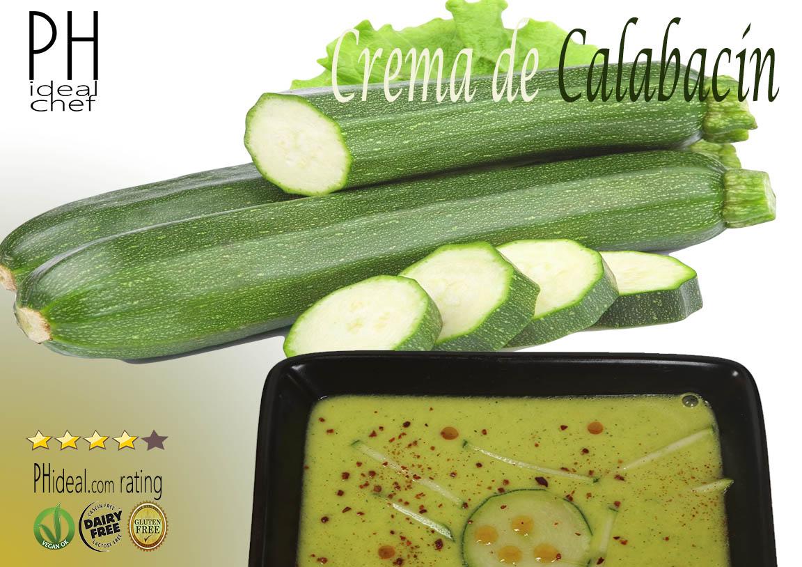 Crema alcalina de calabacin