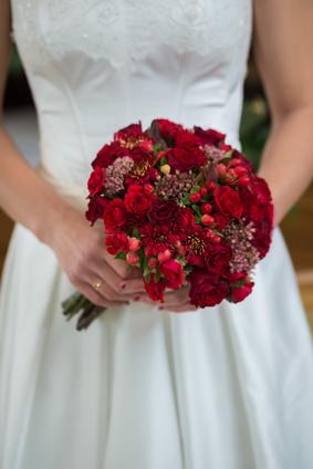 Beautiful wedding bouquet