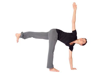Parivrtta Ardha Chandrasana
