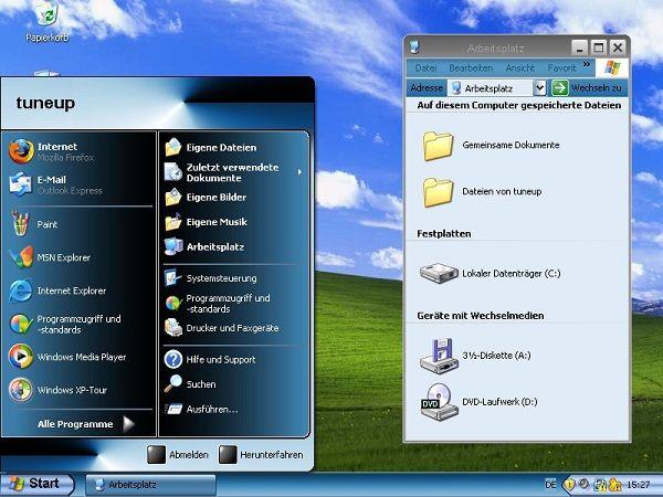 Windows XP y la facilidad de gestión